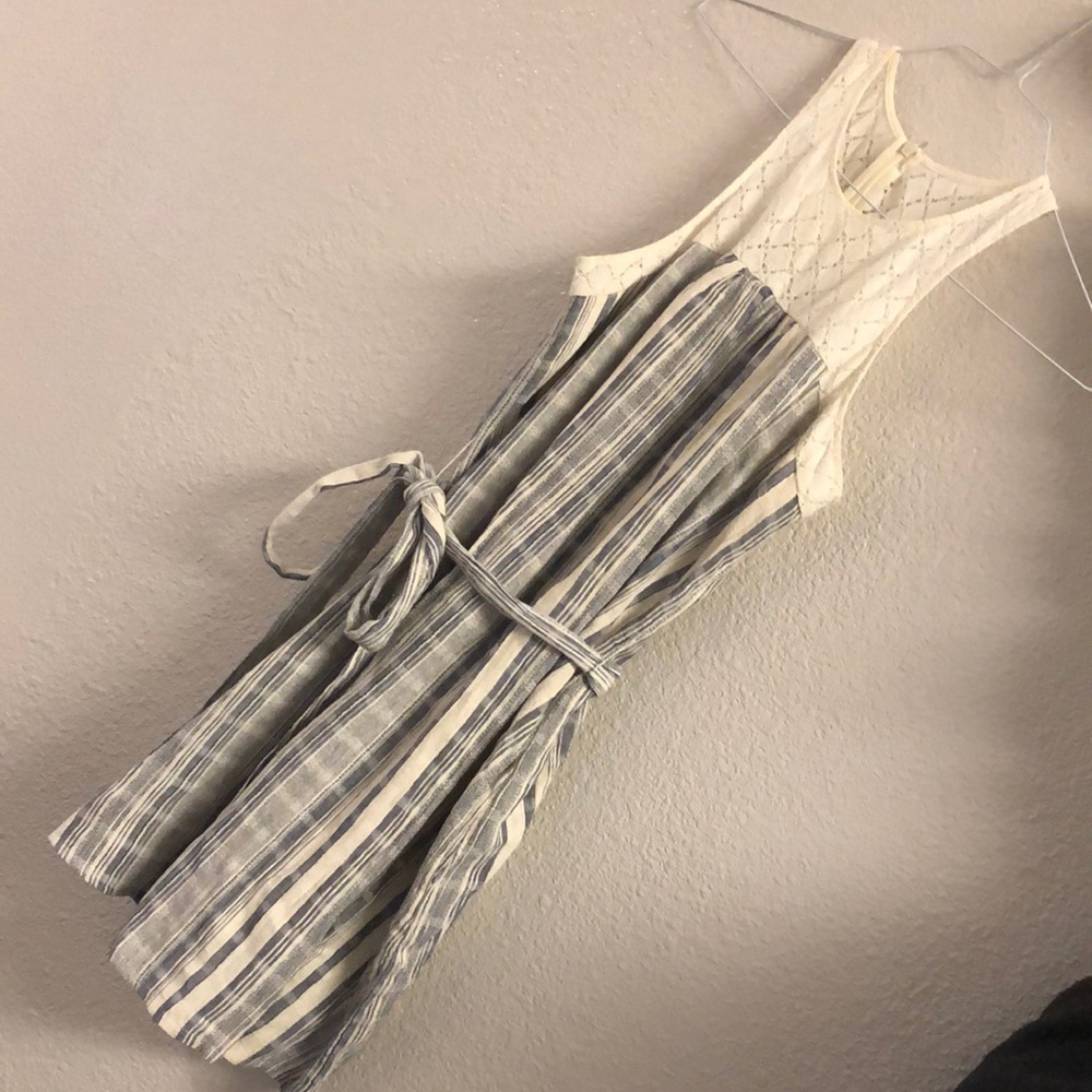 Cotton dress with pockets